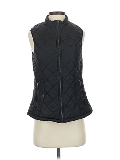 Pre-owned Allegra K Vest In Black