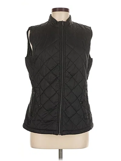Pre-owned Allegra K Vest In Black