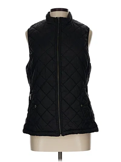 Pre-owned Allegra K Vest In Black