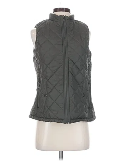 Pre-owned Allegra K Vest In Gray