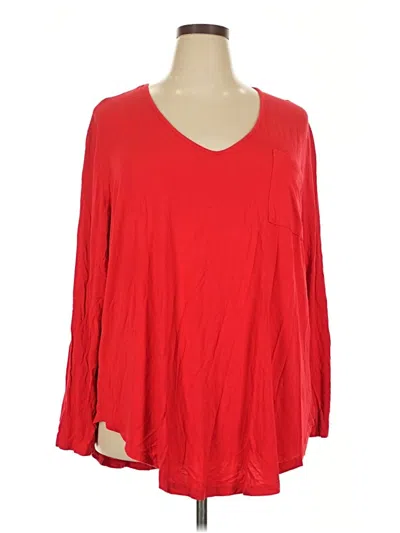 Pre-owned Allegrace Pullover Sweater In Red