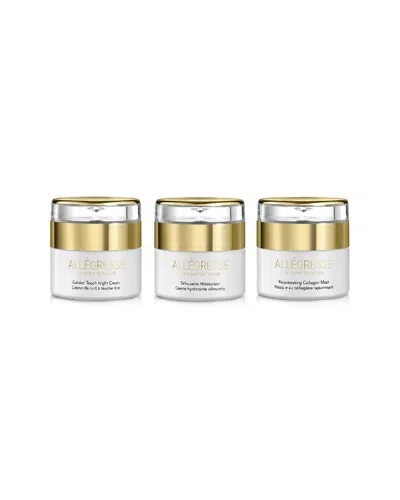 ALLEGRESSE 24K ALLEGRESSE 24K MOISTURIZER + NIGHT CREAM + COLLAGEN MASK 3PC SET
