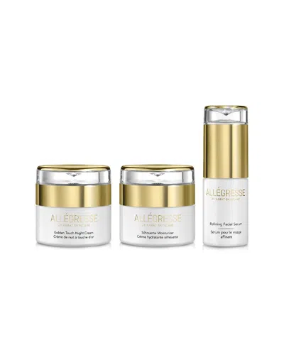 ALLEGRESSE 24K ALLEGRESSE 24K MOISTURIZER + NIGHT CREAM + FACIAL SERUM 3PC SET