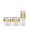 Allegresse 24k Moisturizer + Night Cream + Facial Serum 3pc Set