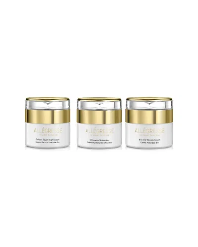 Allegresse 24k Moisturizer + Night Cream + Wrinkle Cream 3pc Set