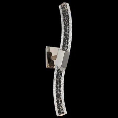 Allegri Athena 26" High Modern Crystal Led Wall Sconce