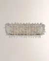 Allegri Crystal By Kalco Lighting Cielo 26" Bath Vanity Light In Polished Chrome