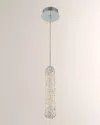 Allegri Crystal By Kalco Lighting Lina 14" Led Mini Pendant Light In Multi