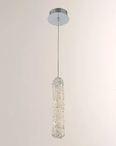 Allegri Crystal By Kalco Lighting Lina 14" Led Mini Pendant Light In Multi