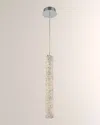 Allegri Crystal By Kalco Lighting Lina 22" Led Mini Pendant In Neutral