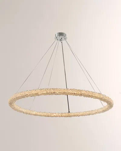 Allegri Crystal By Kalco Lighting Lina 48" Led Pendant Light In Gold