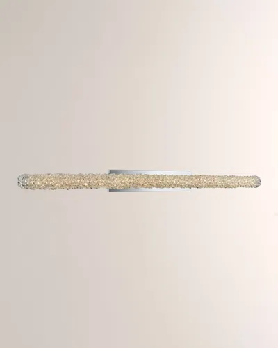 Allegri Crystal By Kalco Lighting Lina 62" Led Bath Light In Polished Chrome