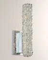 Allegri Crystal By Kalco Lighting Lina Short Led Wall Sconce In Gray