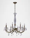 Allegri Crystal By Kalco Lighting Passo 34" 8-light Crystal Chandelier