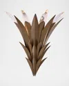 Allegri Crystal By Kalco Lighting Roche 16" 3-light Wall Sconce