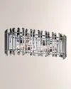 Allegri Crystal By Kalco Lighting Viano 19" Bath Vanity Light In Polished Chrome
