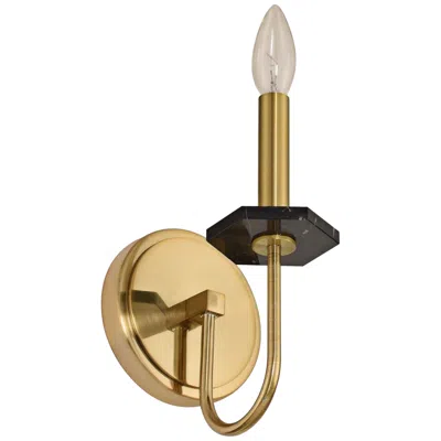 Allegri Piedra 12" High Brushed Brass Wall Sconce