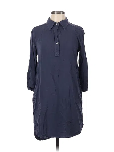 Pre-owned Allen Allen Casual Dress In Blue