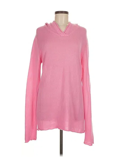 Pre-owned Allen Allen Casual Dress In Pink