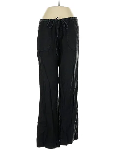 Pre-owned Allen Allen Casual Pants In Black