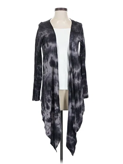 Pre-owned Allen Allen Kimono In Gray