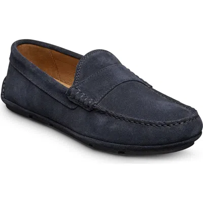 Allen Edmonds Apex Driving Loafer In Blue
