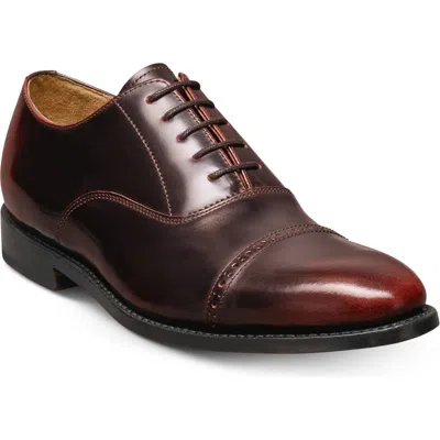 Allen Edmonds Brady Cap Toe Oxford In Burgundy