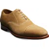 Allen Edmonds Brady Cap Toe Oxford In Tan