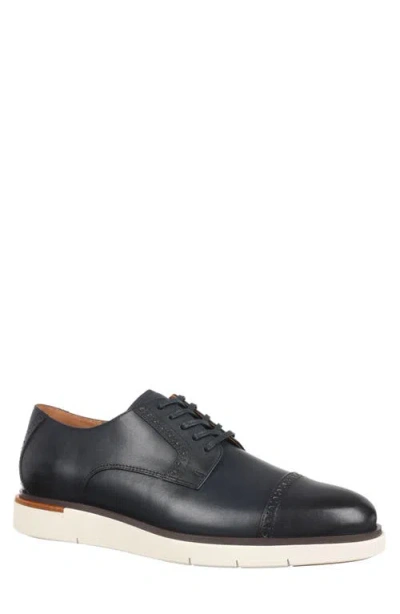 Allen Edmonds Caleb Hybrid Cap Toe Derby In Navy