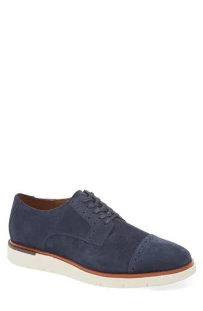 Allen Edmonds Caleb Hybrid Cap Toe Derby In Sea