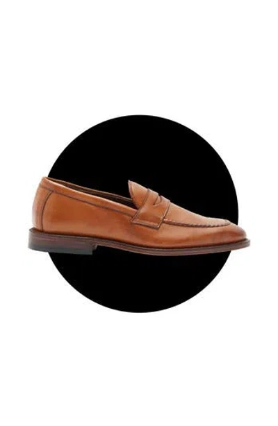 Allen Edmonds Chicago Penny Loafer In Chili