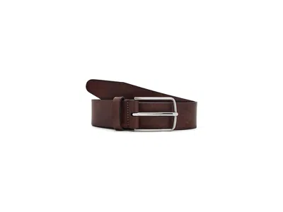 Allen Edmonds Classic Men's Belts Chili Leather: 44 In Brown