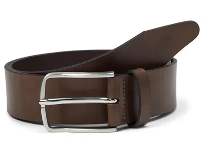 Allen Edmonds Classic Men's Belts Coffee Leather: 42 In Brown