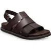 Allen Edmonds Damien Fisherman Sandal In Espresso