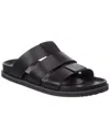 Allen Edmonds Davis Leather Sandal In Black