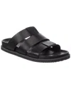 Allen Edmonds Davis Leather Sandal In Black