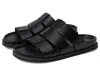 Allen Edmonds Davis Leather Sandal In Black