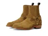 Allen Edmonds Durango Zip Short Boots In Brown