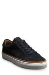 Allen Edmonds Flynn Leather Sneaker In Navy