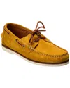 Allen Edmonds Force 10 Boat Shoe In Yellow