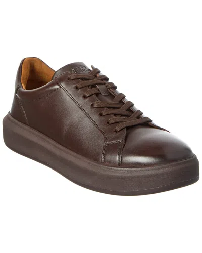 Allen Edmonds Foster Leather Sneaker In Brown