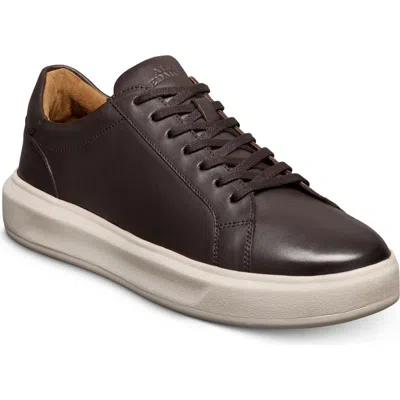 Allen Edmonds Foster Low Top Leather Sneaker In Brown