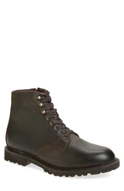 Allen Edmonds Hugo Lug Sole Boot In Brown