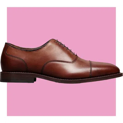 Allen Edmonds Kent Cap Toe Oxford In Chili