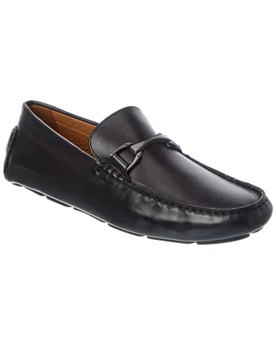 Allen Edmonds Lando Leather Driver In Black