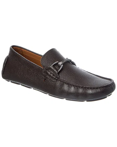 Allen Edmonds Lando Leather Driver In Black