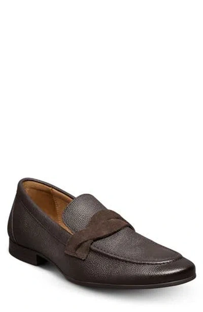 Allen Edmonds Lawrence Apron Toe Loafer In Brown