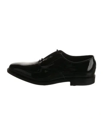 Pre-owned Allen Edmonds Leather Oxfords In Black