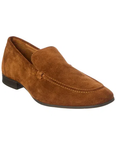 Allen Edmonds Lennox Suede Loafer In Brown