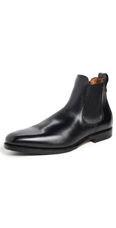 ALLEN EDMONDS LIVERPOOL CHELSEA BOOTS BLACK 001